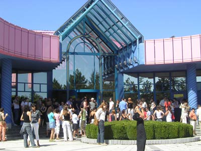 В кафе-паузата на ФАРА 2006