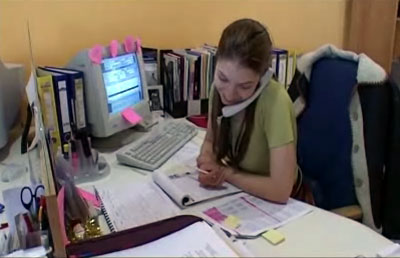 При колегите в Телемаркетинга