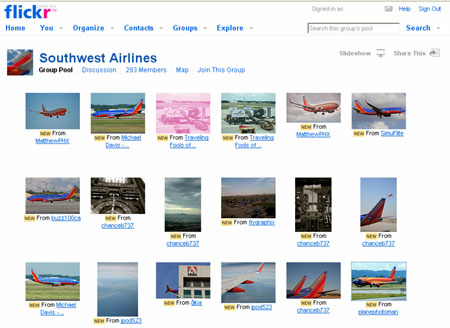 southwest airlines flickr