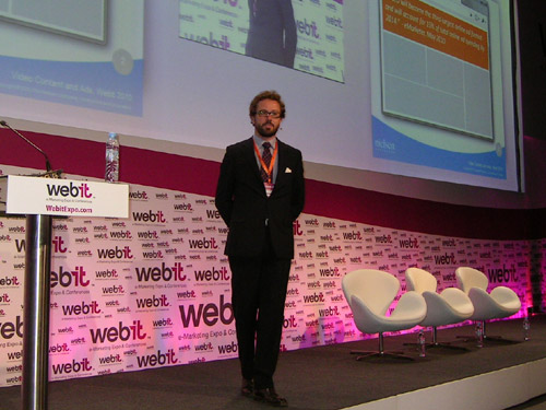 Диего Семпрун от Nielsen Online презентира на Webit nielsen online webit диего семпрун