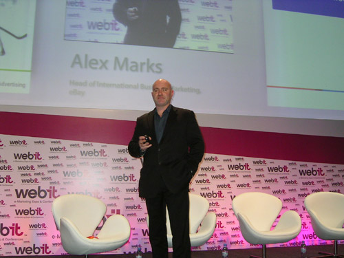 Алекс Маркс от eBay на Webit 2010 алекс Маркс ebay webit