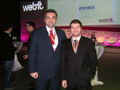 Тодор Христов и Пламен Русев на Webit 2010 тодор христов пламен русев webit 2010