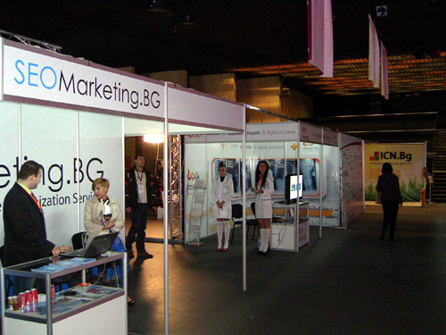 SEOMarketing.bg на Webit 2010 seo webit seomarketing.bg