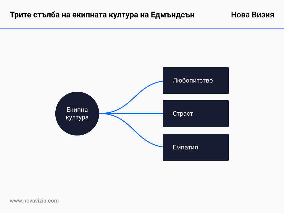 Трите стълба на гъвкавата екипна култура на Едмъндсън Трите стълба на гъвкавата екипна култура на Едмъндсън
